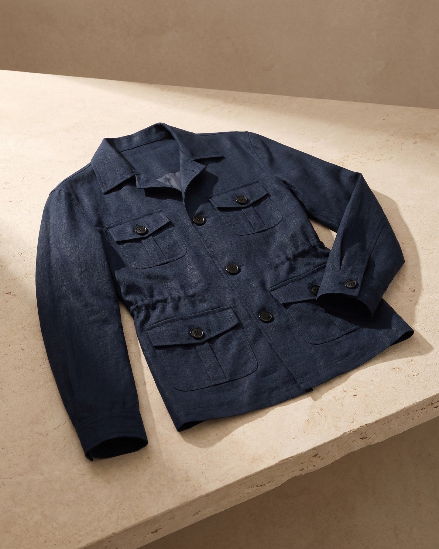 Ramiro Hemp Blend Safari Jacket